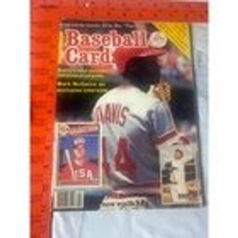1987 Oct Baseball Cards Magazine Complete w Eric Davis Bo Jackson Stan Cards